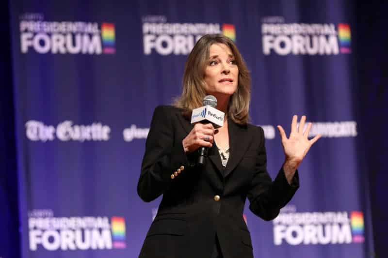 Democrat Marianne Williamson Exits 2020 Presidential Race, Saying ‘Love Will Prevail’