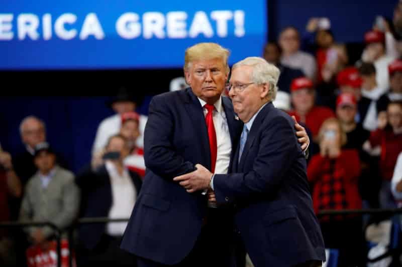 Trump Posts Strange Response to Mitch McConnell Endorsement on Truth Social