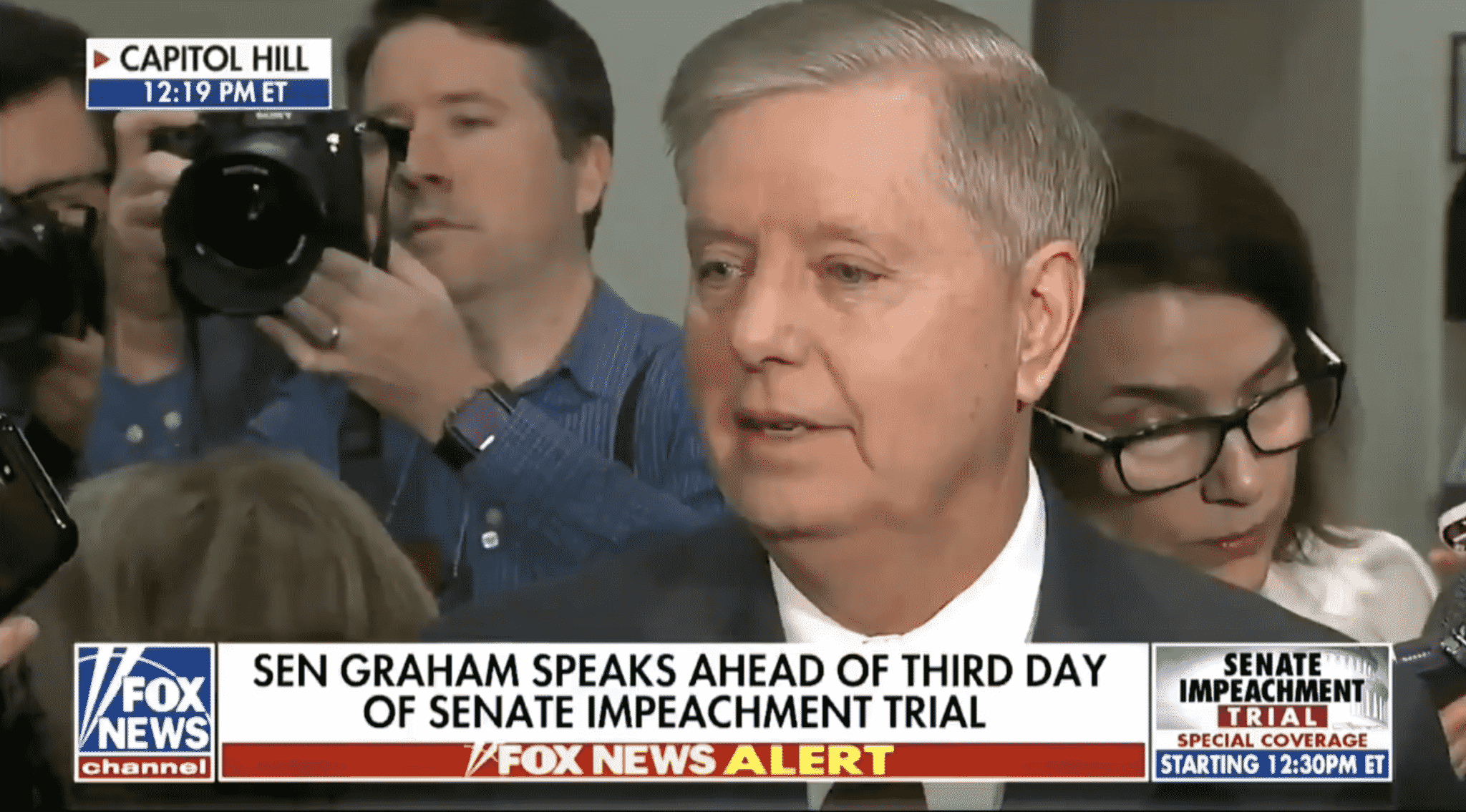 Graham Denies Trump Held up Ukraine Aid for Electoral Reasons: He Would Hold up Aid to ‘Almost Anywhere’