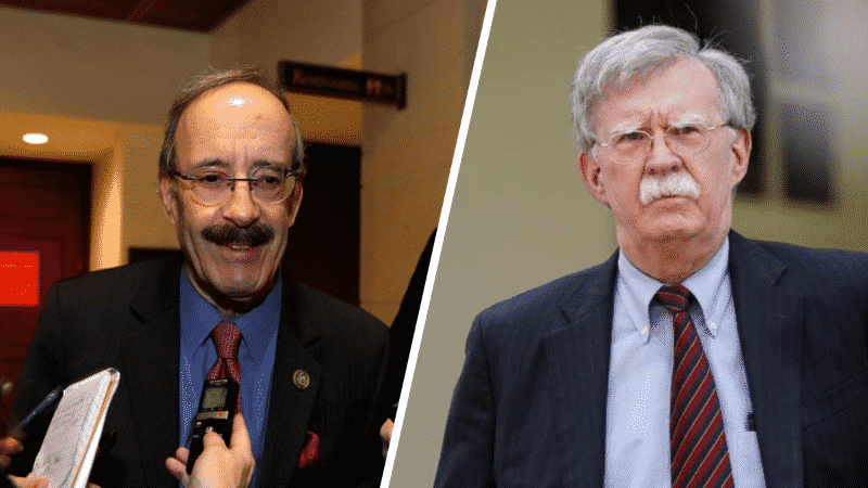 House Foreign Affairs Chairman Says Bolton Suggested He Look Into the Outster of Ukraine Ambassador