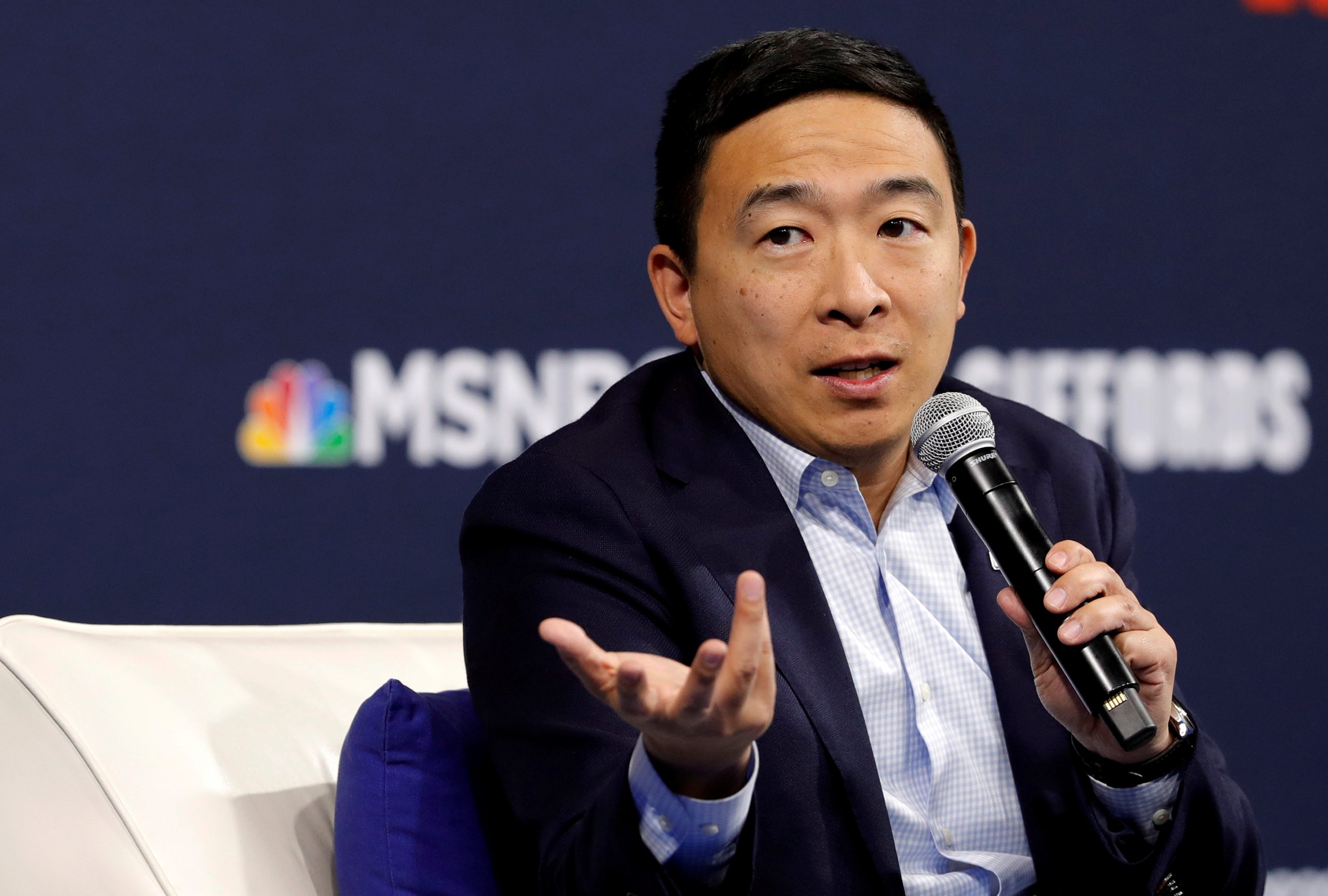 Andrew Yang Tests Positive for COVID-19