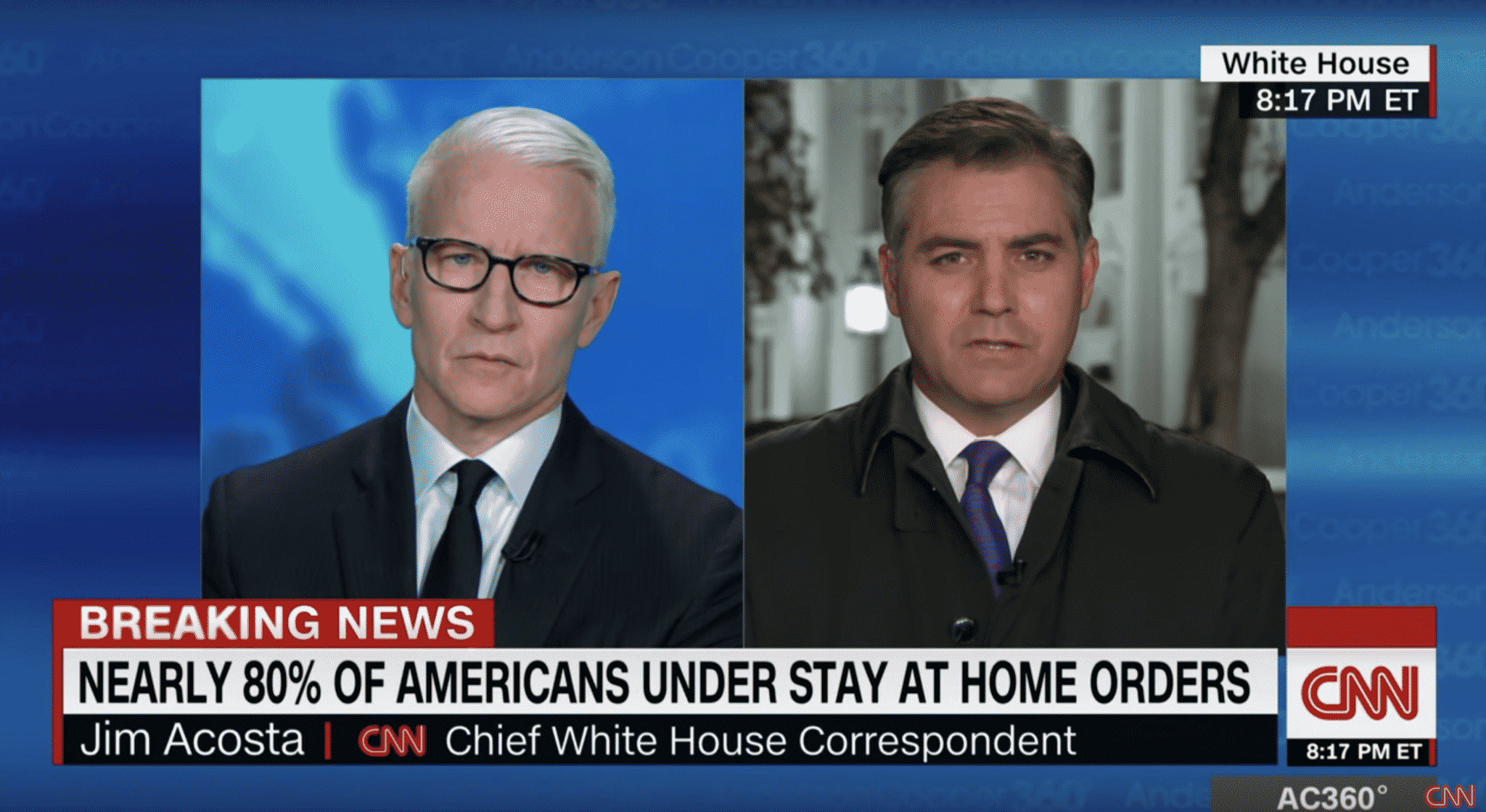 Jim Acosta: Trump Has Shifted His Tone on the Coronavirus