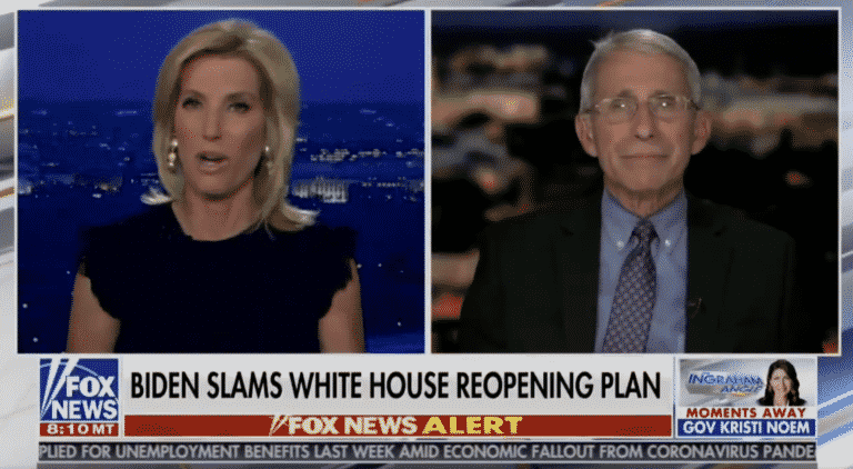 Fauci Calls Laura Ingraham’s Comparison Between Coronavirus and HIV ‘Misleading’