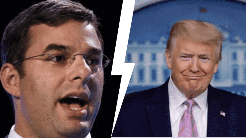 Trump Says Justin Amash ‘Would Make a Wonderful Candidate’