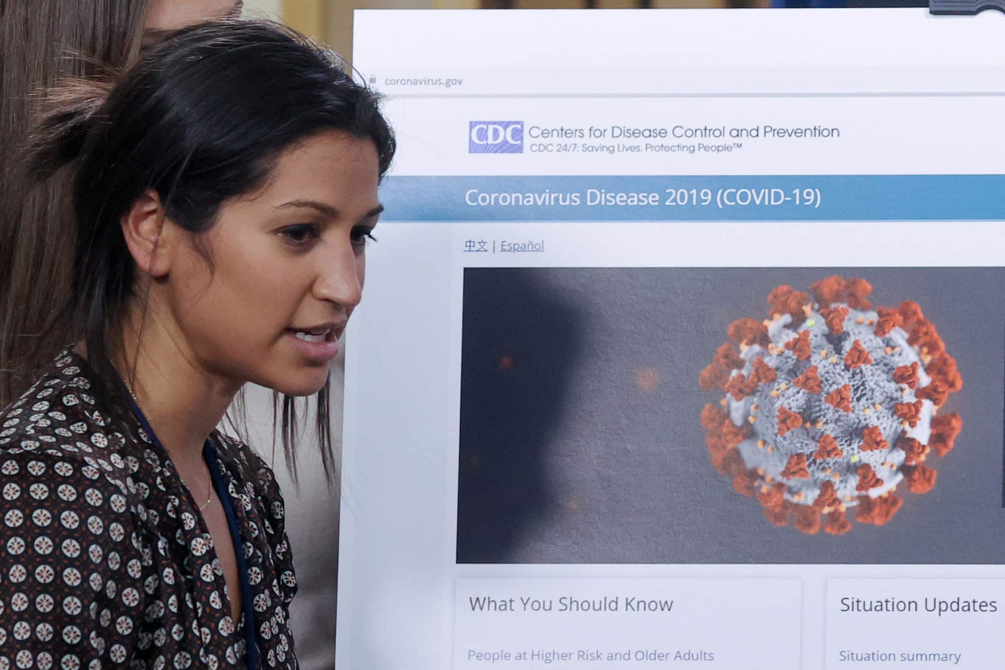 Pence Spokeswoman, Married to Top Trump Adviser, Diagnosed With Coronavirus