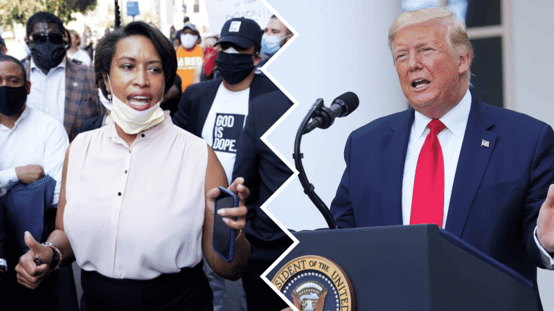 DC Mayor Says She Had to ‘Defend Our Borders’ From Trump