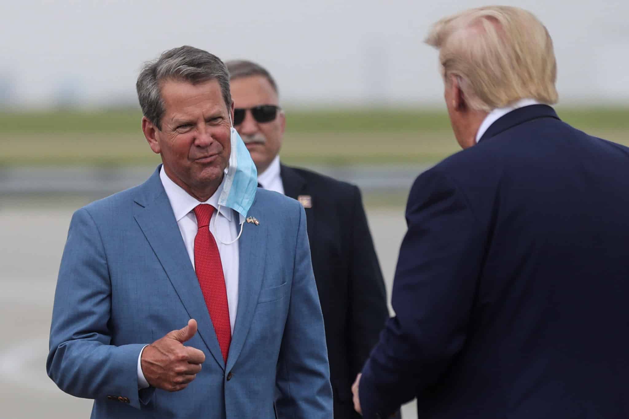 Georgia Gov. Brian Kemp Drops Lawsuit Against Atlanta Mask Mandate