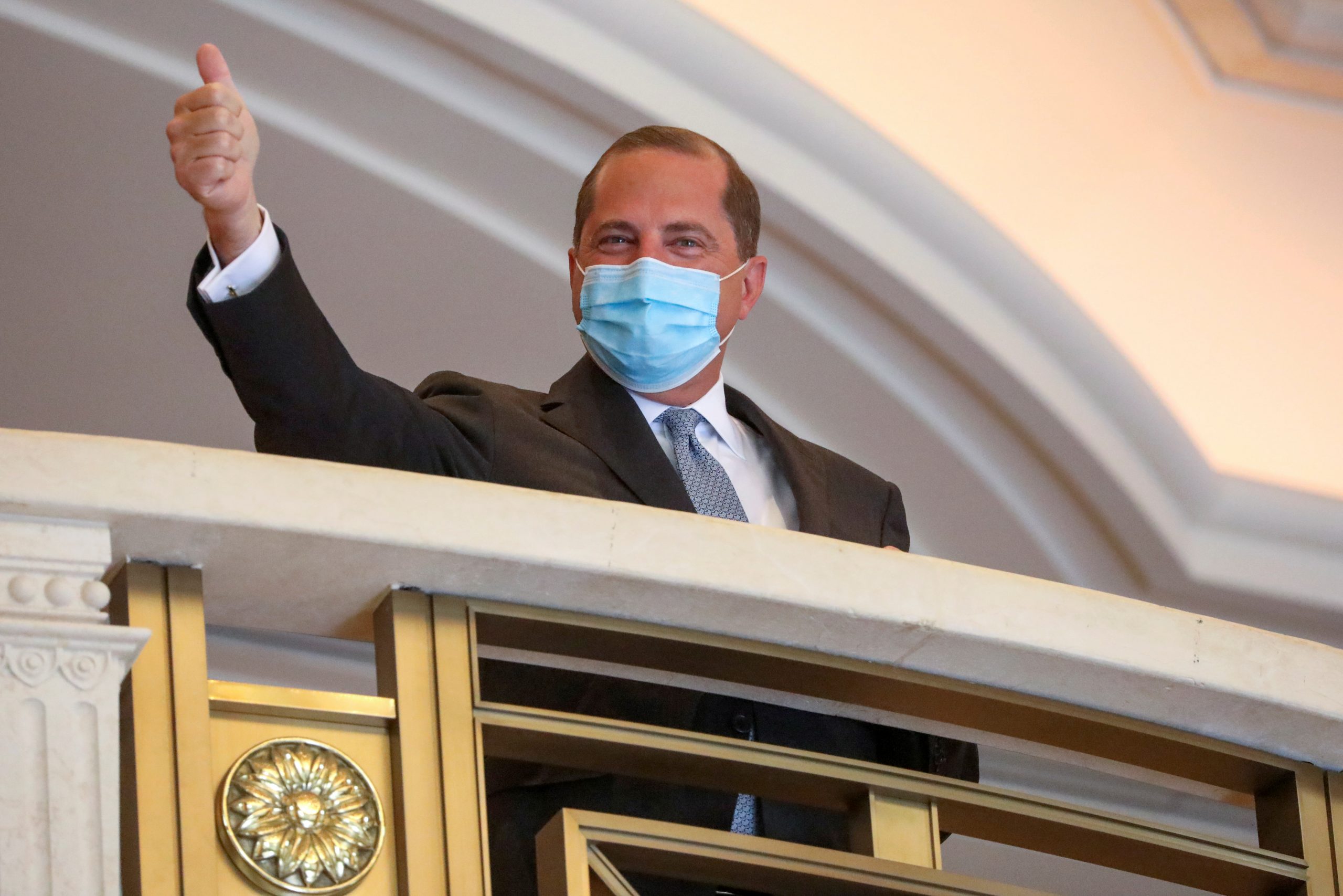 US Health Chief, Visiting Taiwan, Attacks China’s Pandemic Response