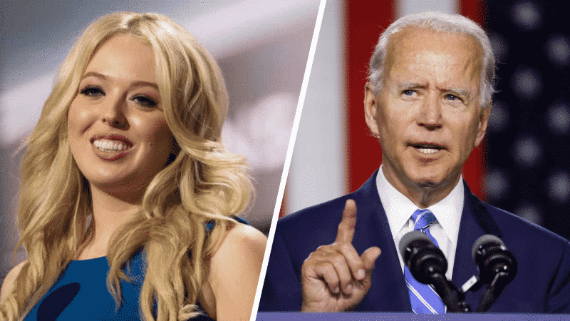 Tiffany Trump Fires Back After Biden Accuses Her Father of Inciting Violence