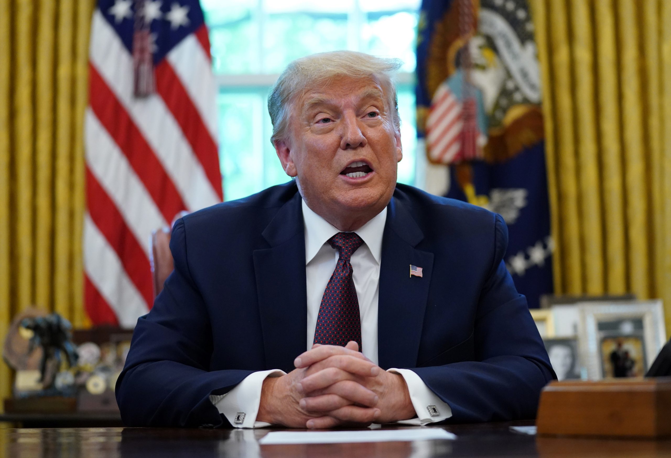 Trump Says He Thinks 2020 Election Results ‘Will End Up in the Supreme Court’