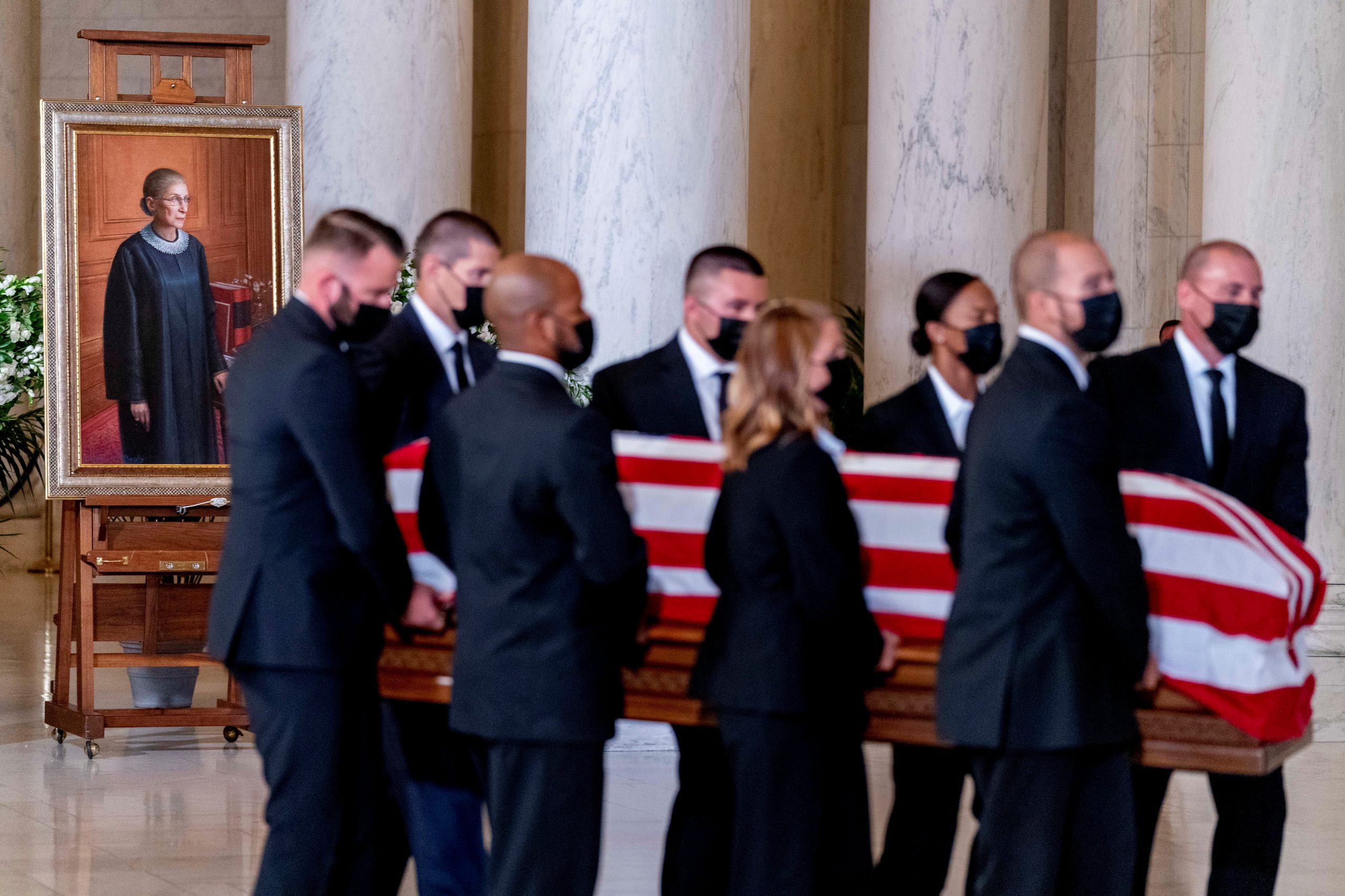 Chief Justice Roberts Memorializes Ginsburg at US Supreme Court