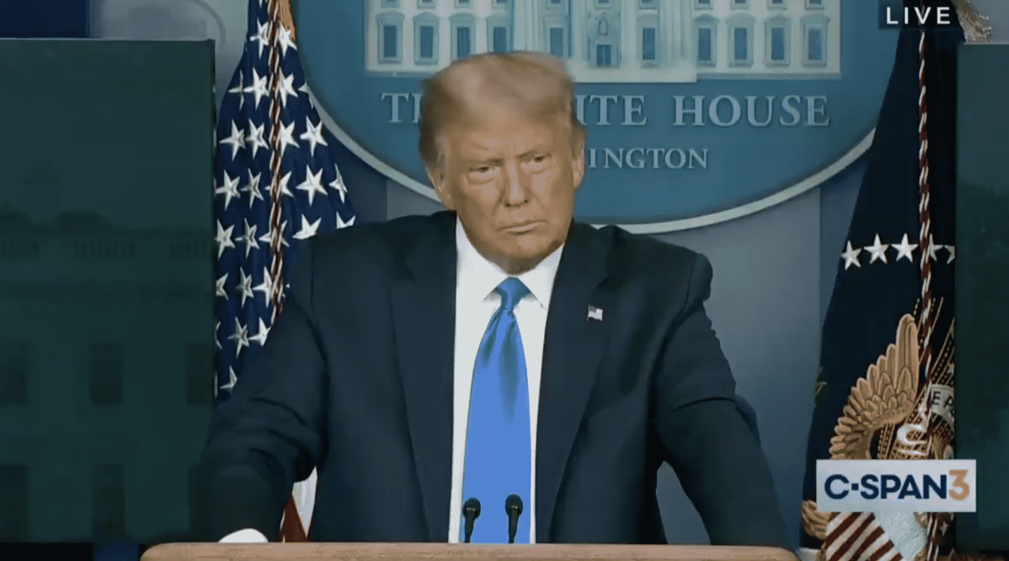 Trump on Meghan Markle Telling Americans to Vote for Biden: ‘I Wish a Lot of Luck to Harry’