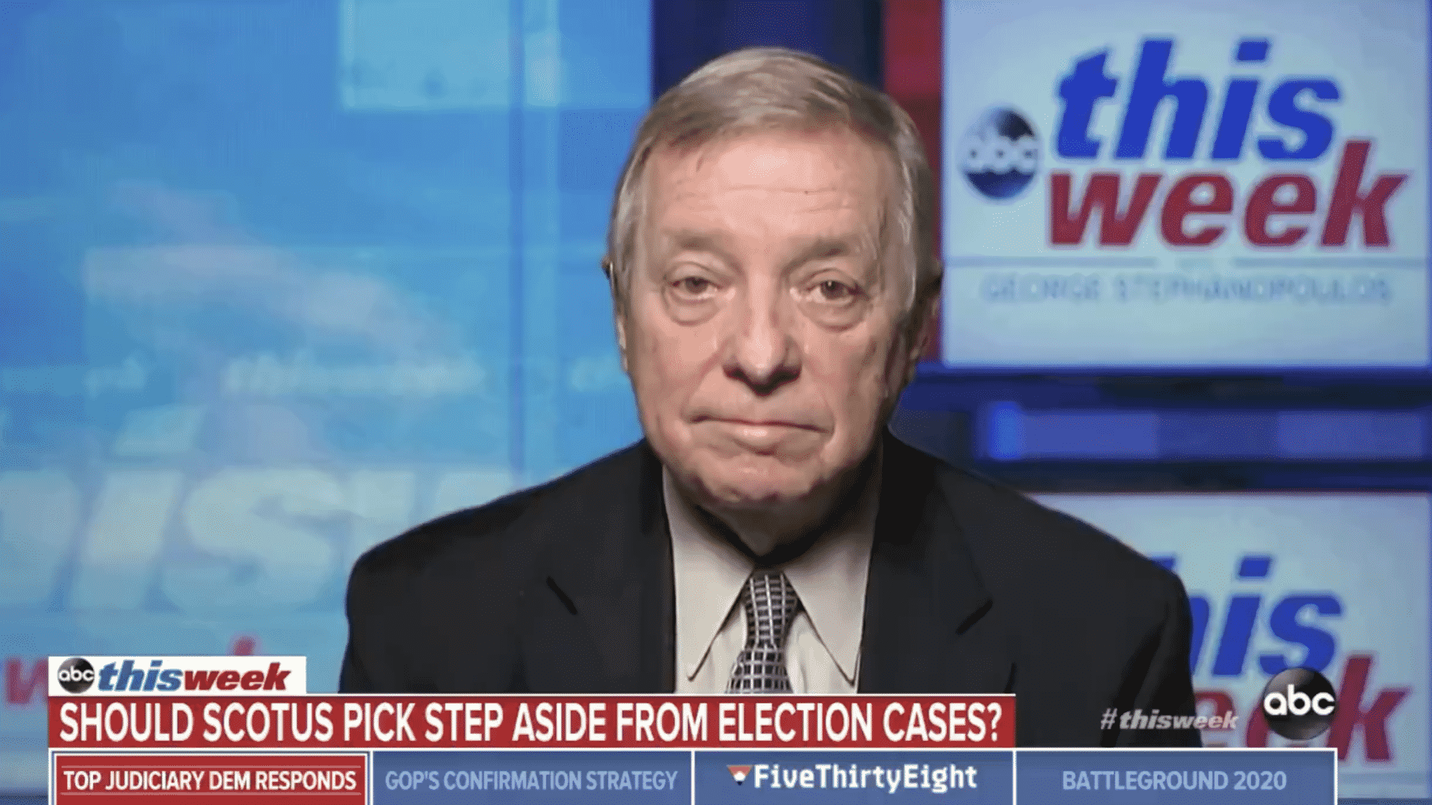 Sen. Dick Durban on Hillary Clinton’s Biden Concession Remarks: ‘I Think She’s Flat Out Wrong’