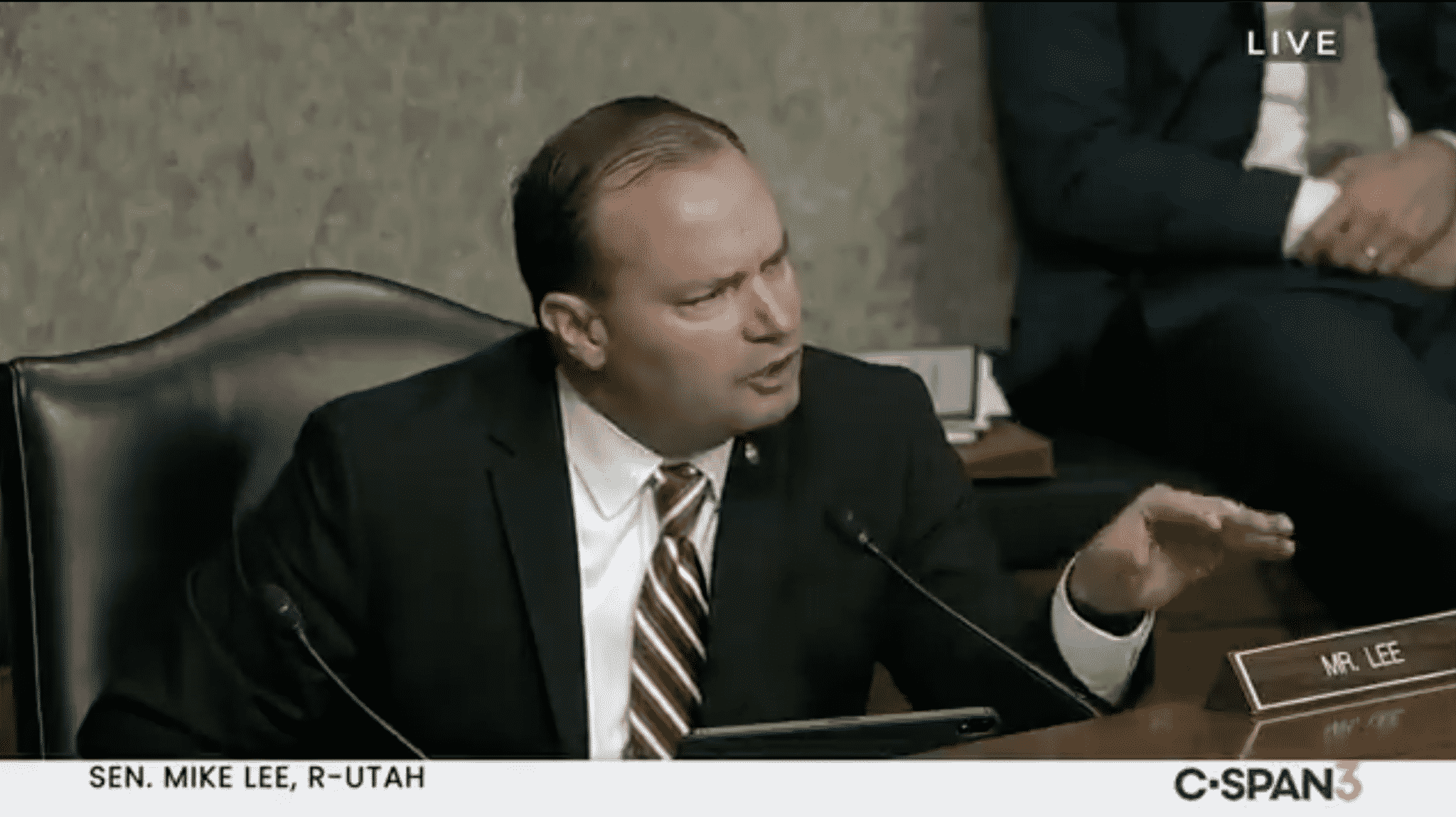 Sen. Mike Lee Blasts Comey for Alleging Russian Officials Have Leverage Over Trump