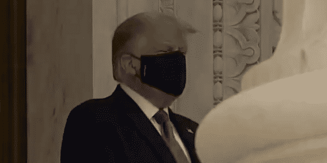Chants of ‘Vote Him Out’ Break Out as Trump Pays His Respects To Ginsburg at SCOTUS