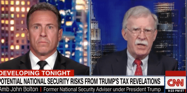 Bolton on Tax Report: ‘I Would Think Trump Would Be Eager’ To Show ‘What a Great Businessman He Is’