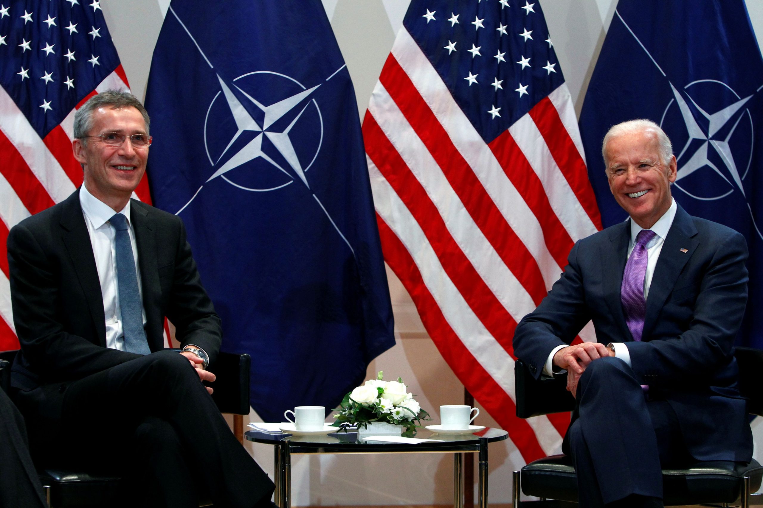 NATO Would Seek Early Summit With Biden, if Elected, Envoys Say
