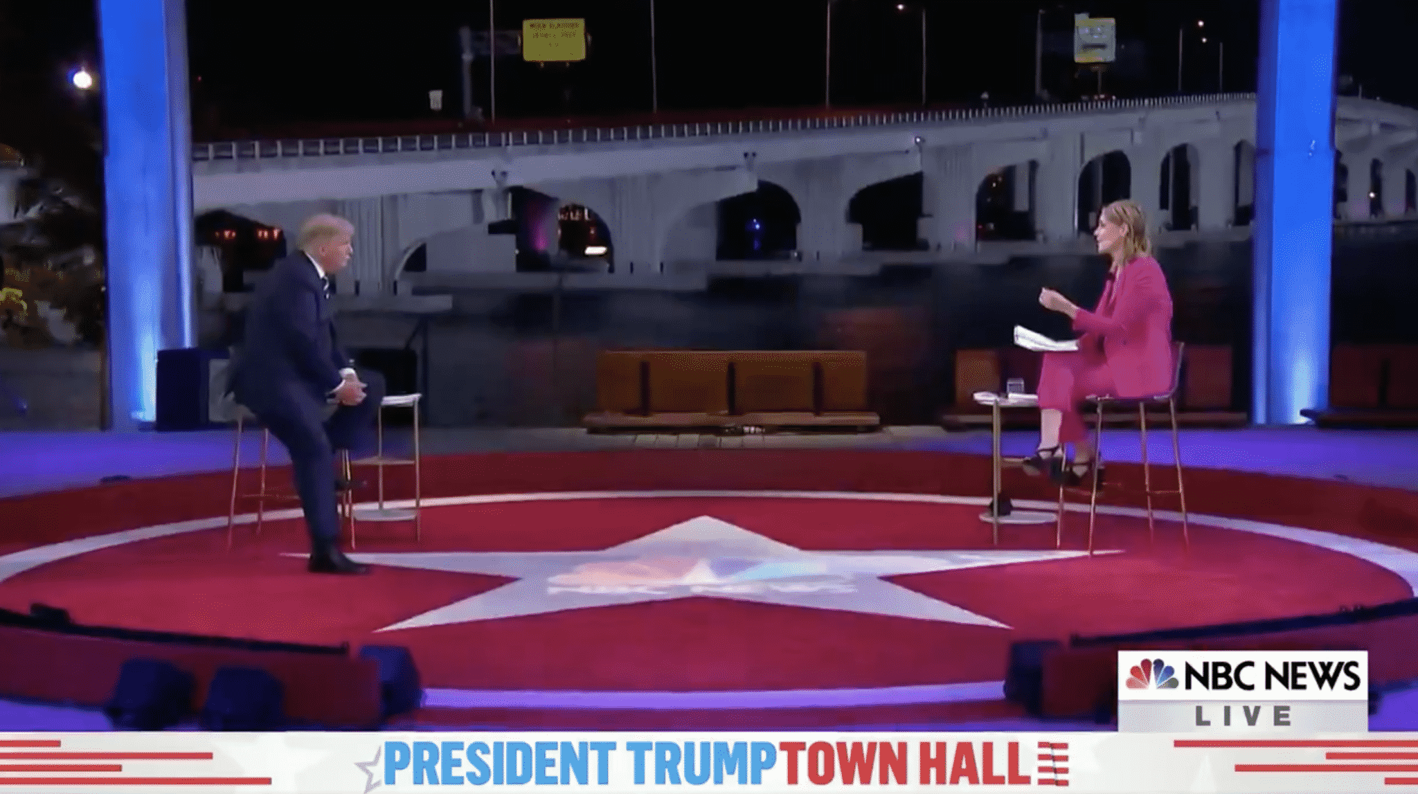 Trump Spars With Guthrie Over Whether He Denounces White Supremacy