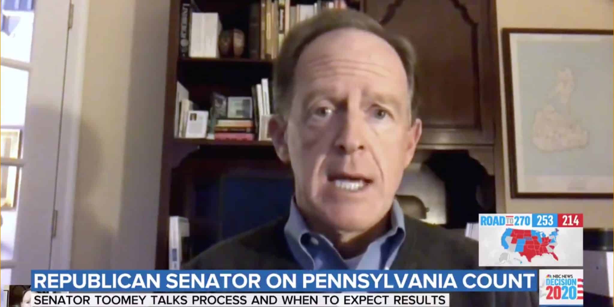 PA GOP Senator Shoots Down Trump’s Allegations of Election Fraud in the State