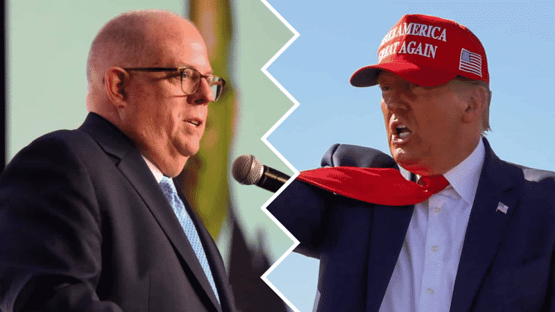 Hogan Fires Back After Trump Targets Him on Twitter: ‘Stop Golfing and Concede’