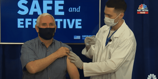 Pence Publicly Receives COVID-19 Vaccine: ‘Beginning of the End’ of the COVID-19 Pandemic