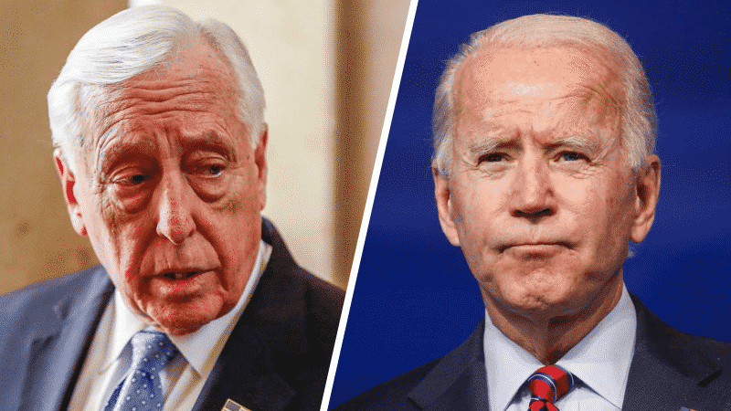 Hoyer ‘Concerned’ About Biden Appointing Too Many Members From the House Amid Slim Majority