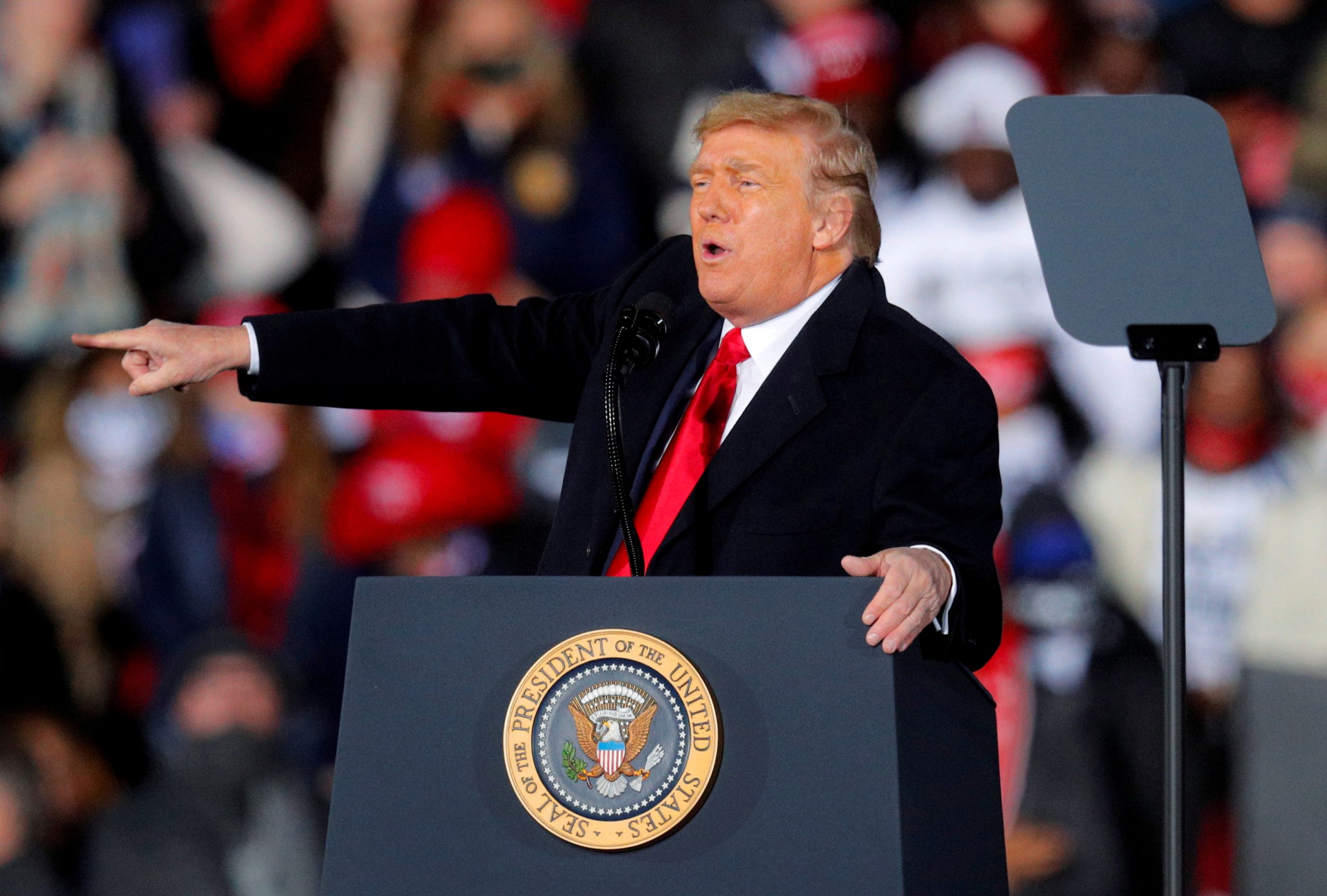 Trump Accuses DOJ of ‘Trying To Suppress the Vote of the American People in Georgia’ With Lawsuit