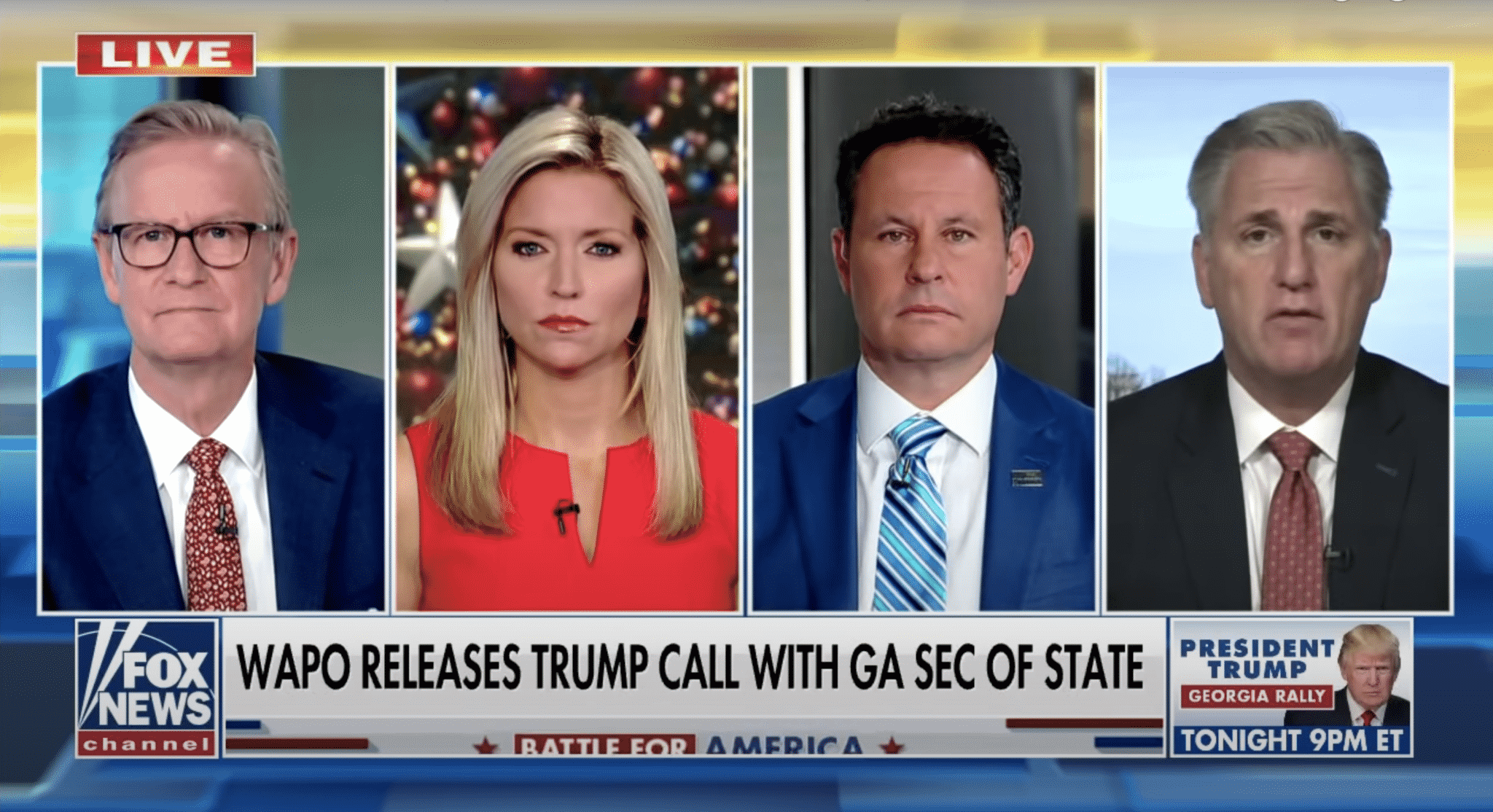 McCarthy Says Trump ‘Has Always Been Concerned’ About Election Integrity