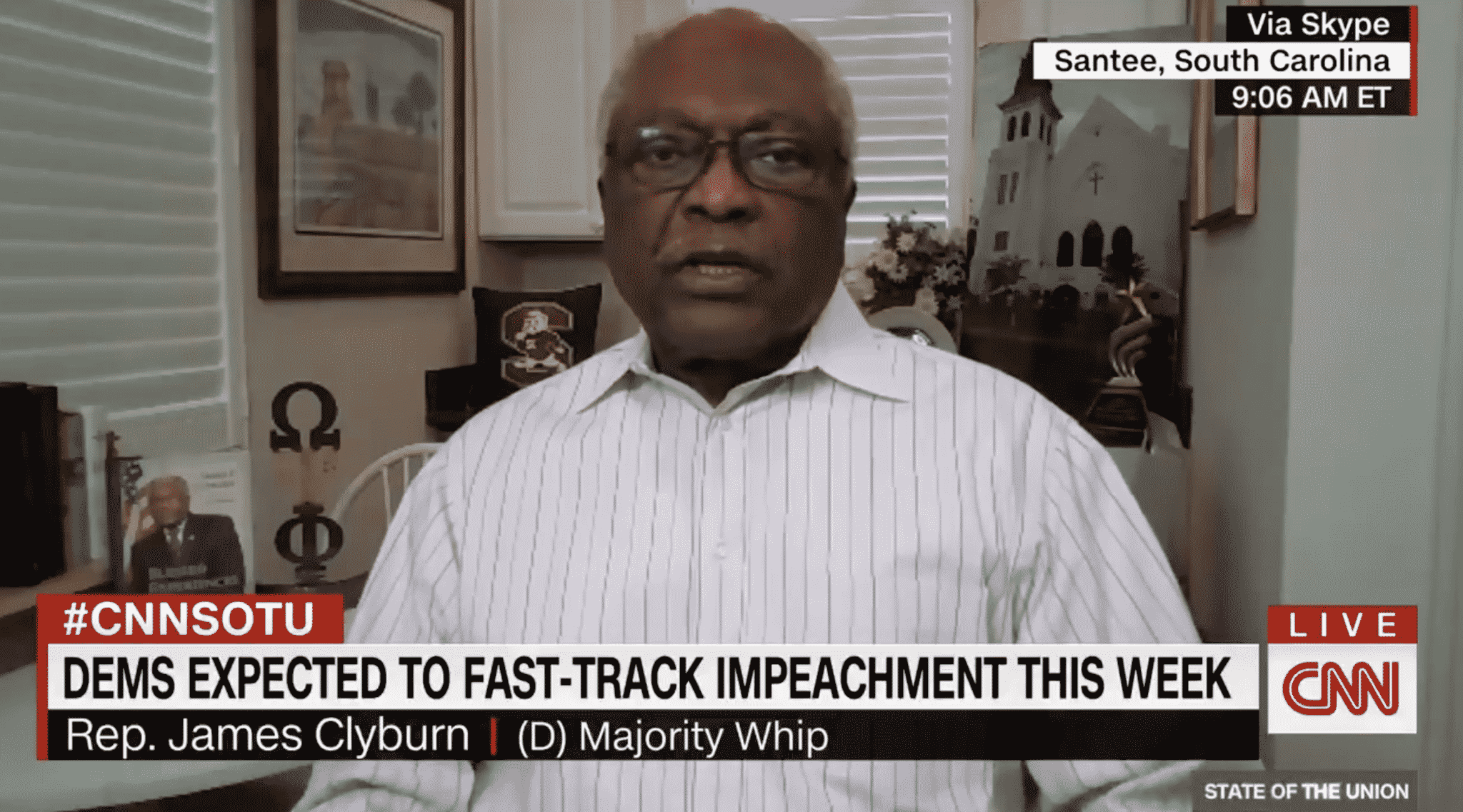 Clyburn Calls Trump’s Conversation With Georgia Election Officials ‘Impeachable’