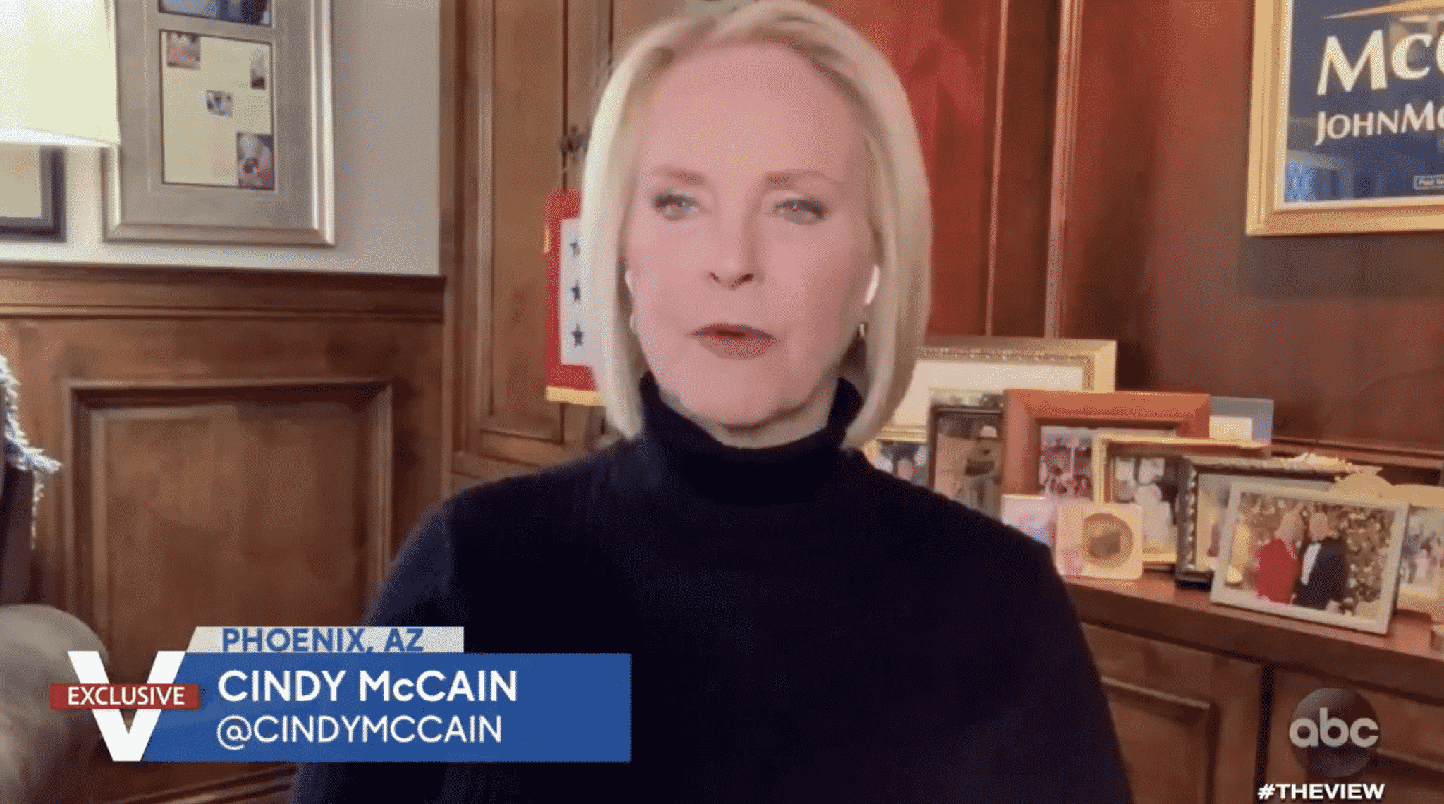 Cindy McCain Responds to Move to Censure Her: ‘I’m in Good Company’