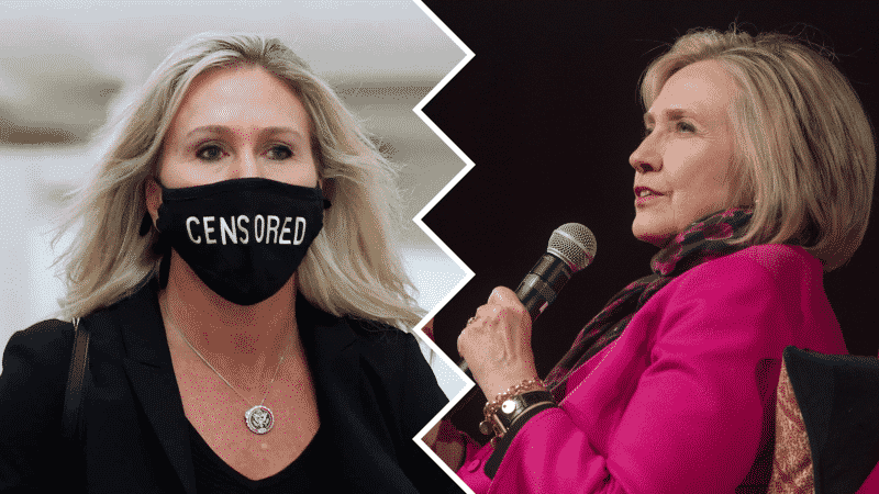 Hillary Clinton Calls on GOP Rep To Be on ‘Watch List’ After Controversial Posts Surface