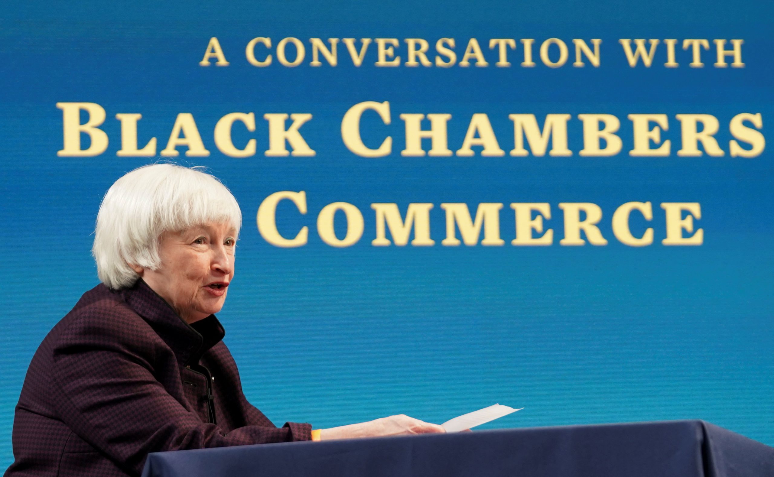 US Treasury Secretary Yellen Warns of Lasting Impact of COVID on Black Americans