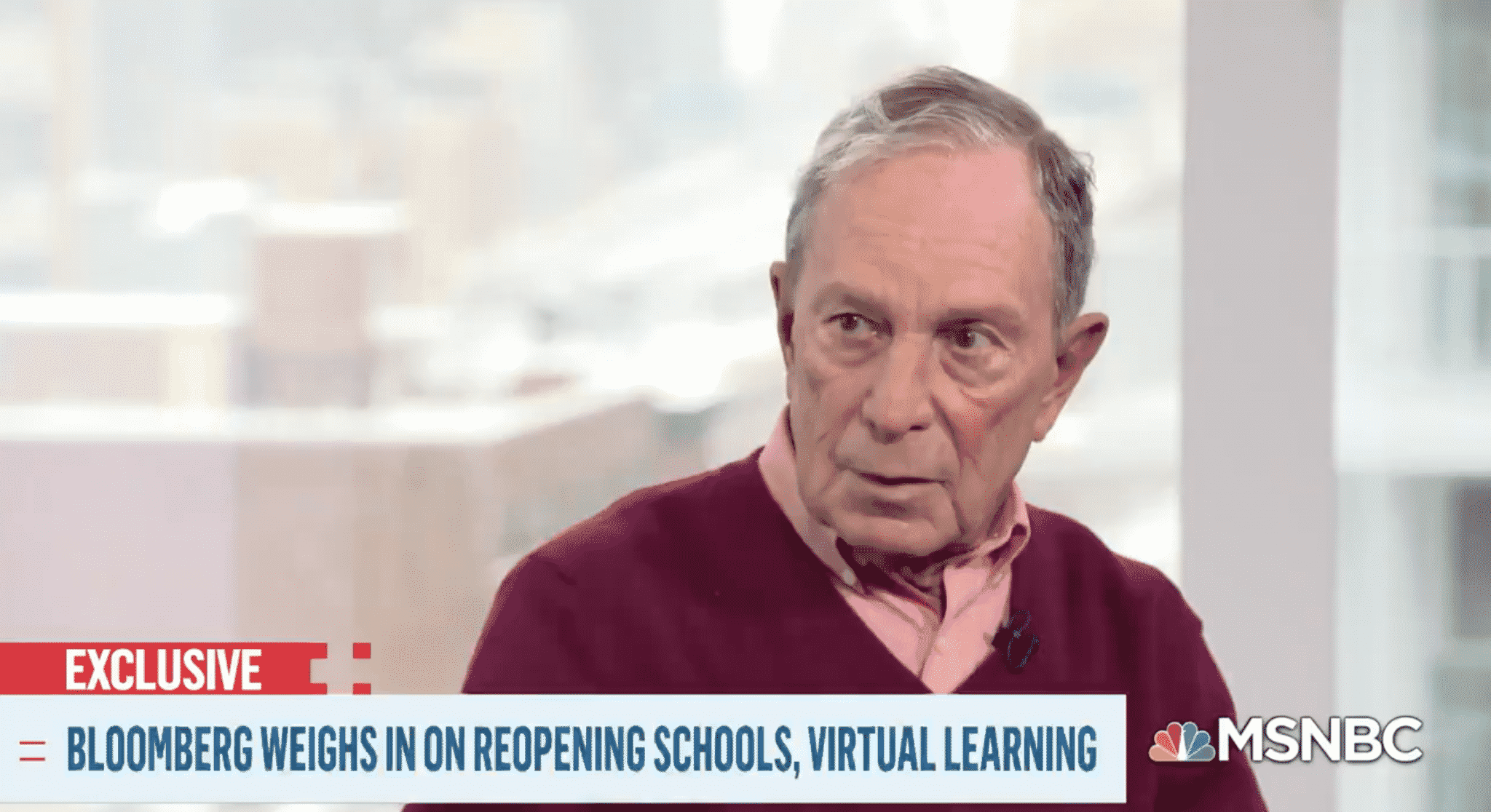 Bloomberg Says Teachers Are ‘Just Going To Have To Suck It up’ and Have in-Person Classes Amid Pandemic