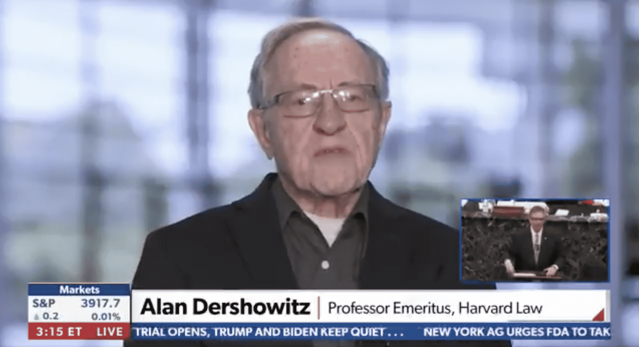 Dershowitz Shreds Trump Attorney’s Defense in Impeachment Trial: ‘I Have No Idea What He’s Doing’