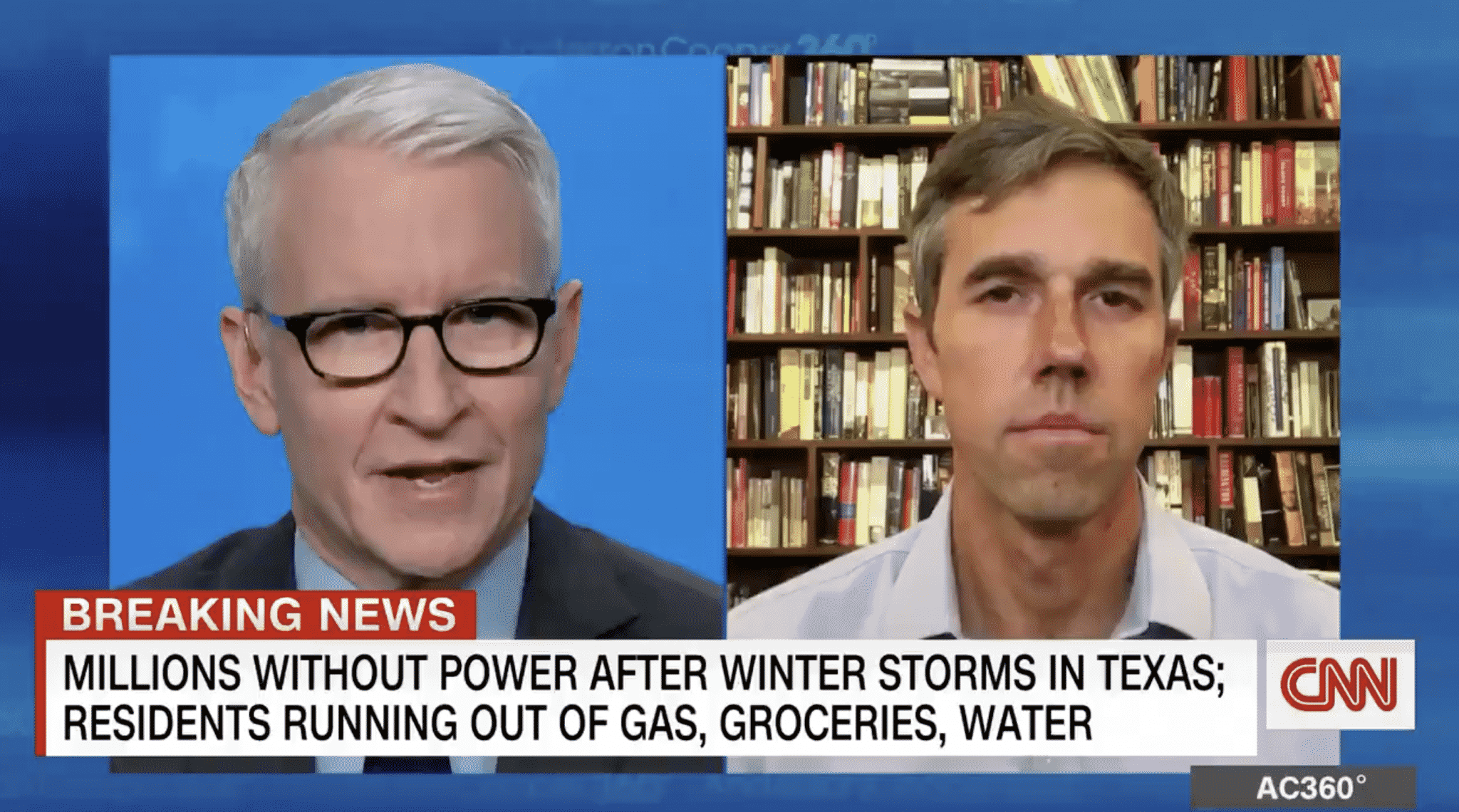 Beto O’Rourke Rejects Claim Renewable Energy Is To Blame for Texas Power Outages
