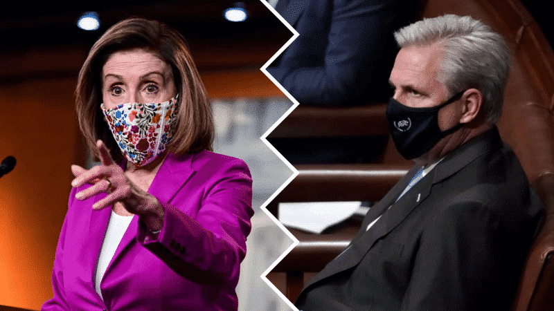 Pelosi Rips ‘Cowardly’ McCarthy for Not Moving To Strip Marjorie Taylor Greene of Her Committee Assignments