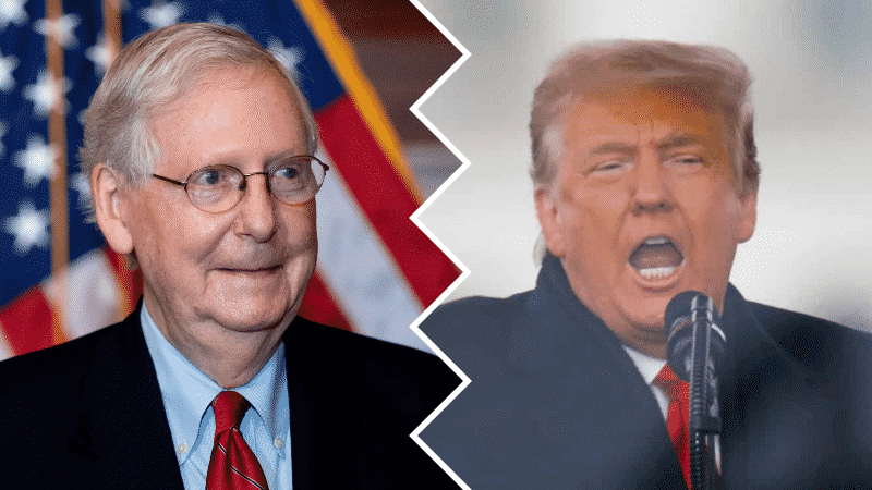 Report: McConnell Laughed at Trump’s Blistering Statement