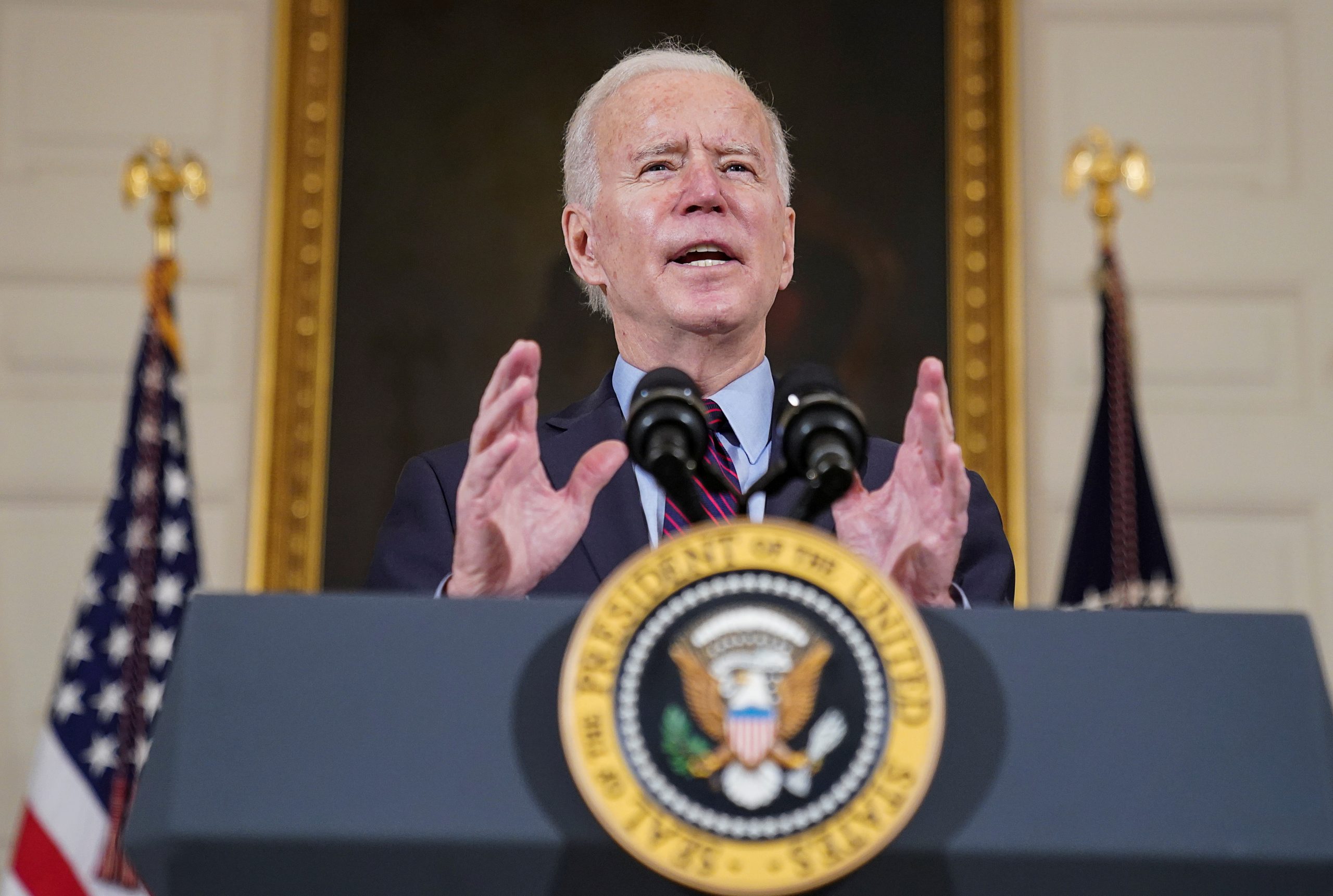 Biden To Urge Vigilance and Offer Hope on Anniversary of Lockdown