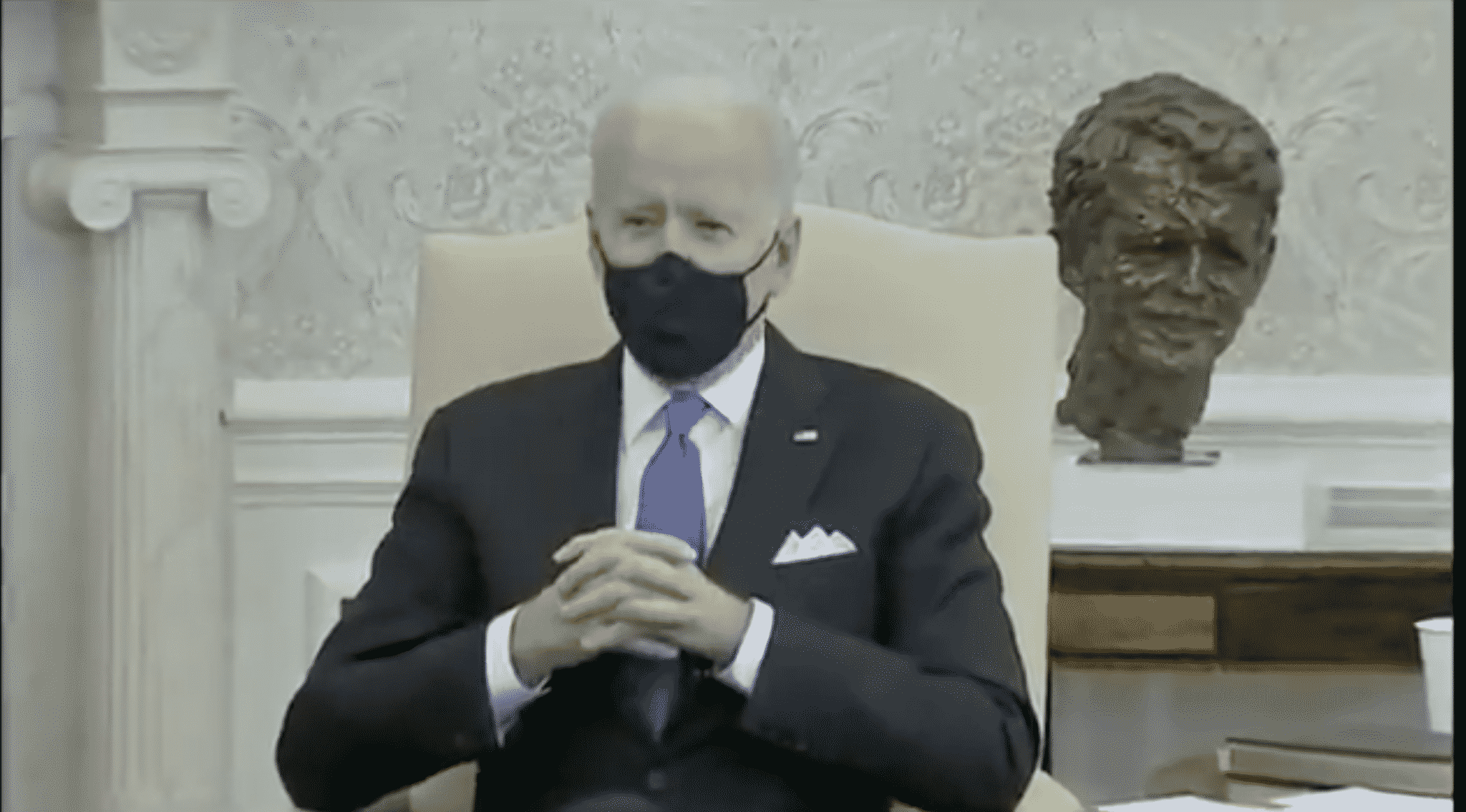 ‘Neanderthal Thinking’: Biden Takes Aim at Texas, Mississippi for Lifting Mask Mandates