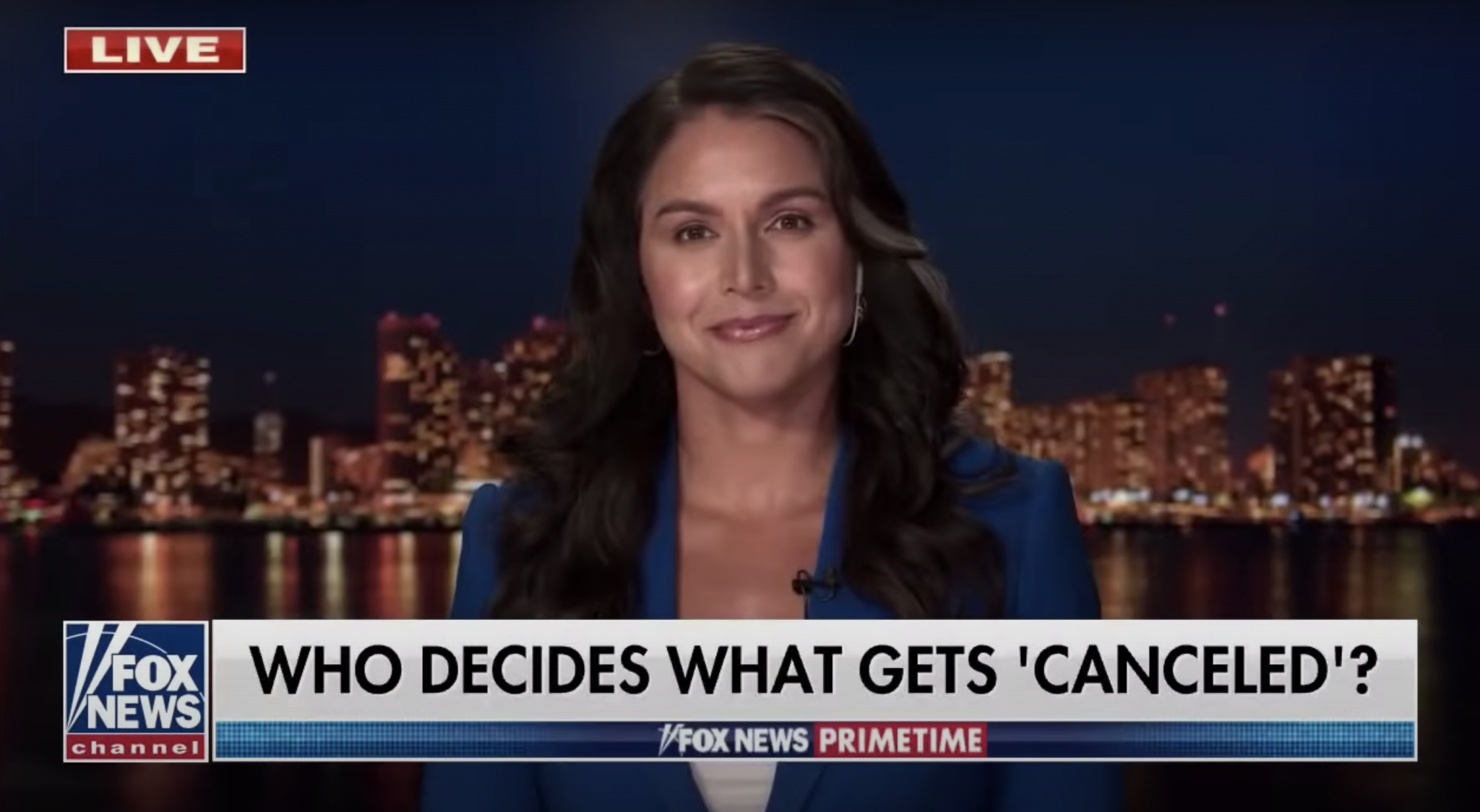 Tulsi Gabbard Argues Expression of ‘Cancel Culture’ Has Been Shown by ‘Islamist Terrorist Groups’