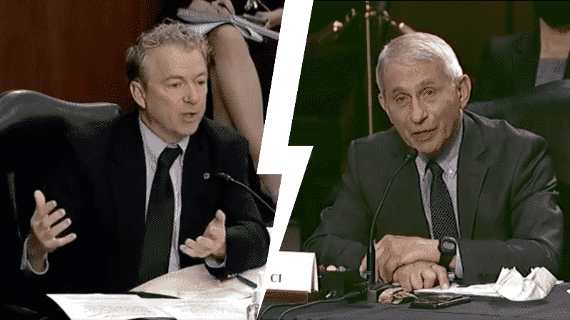 Rand Paul Grills Fauci Over Why Vaccinated Americans Should Still Wear Masks: ‘Isn’t It Just Theater?’