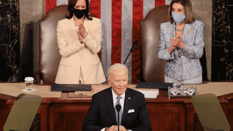 Polls Show Majority Felt Optimistic After Biden’s Address To Congress