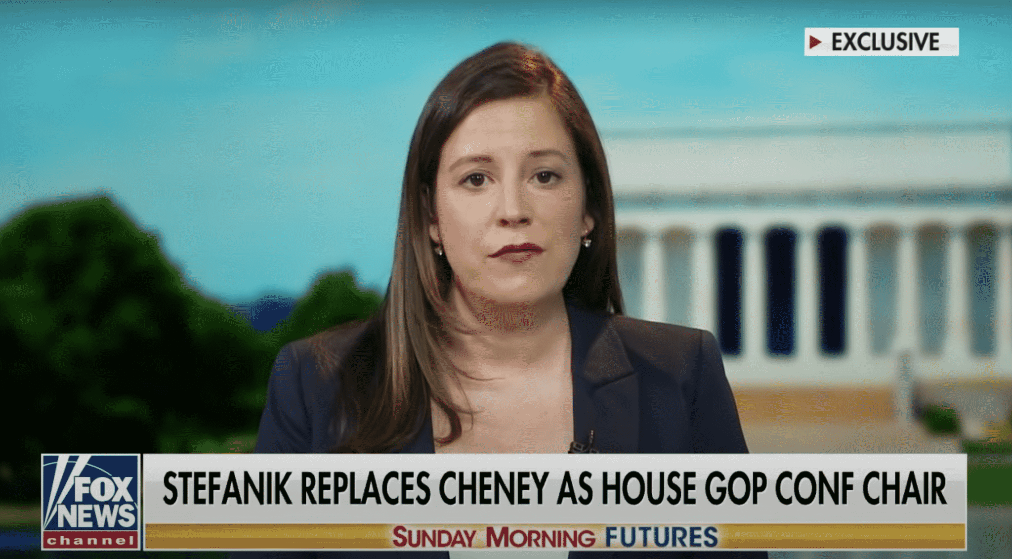 Stefanik Says Cheney Is ‘Looking Backwards’
