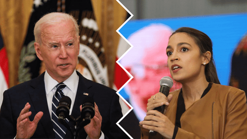 AOC Takes Swipe at Biden Over His ‘Blanket’ Statement of Support for Israel