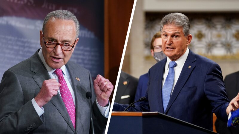 Manchin, Schumer Come To an Agreement Ahead of Vote on Voting Rights Bill