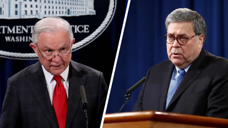 Senate Dems Call for Barr, Sessions To Testify About Apple Subpoenas