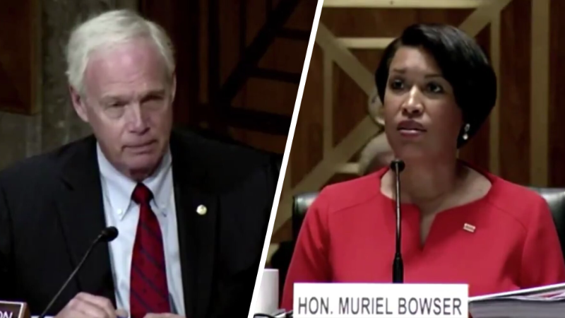 Ron Johnson Asks DC Mayor if Racial Justice Protesters Are Being Treated Like Jan. 6 Rioters