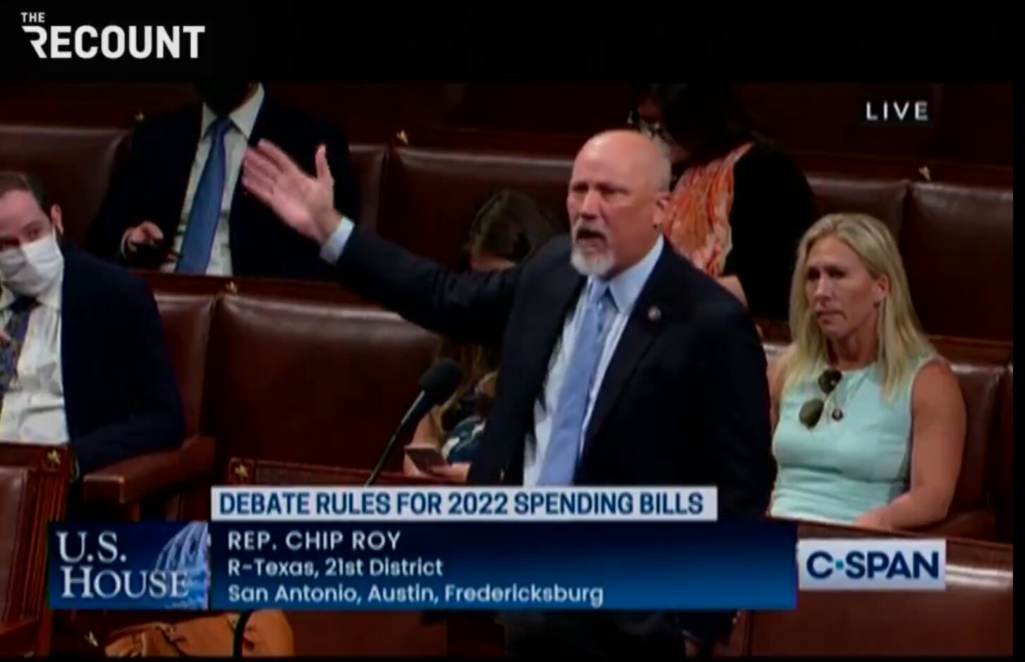 ‘This Institution Is a Sham!’: Rep. Chip Roy Slams House Mask Mandate