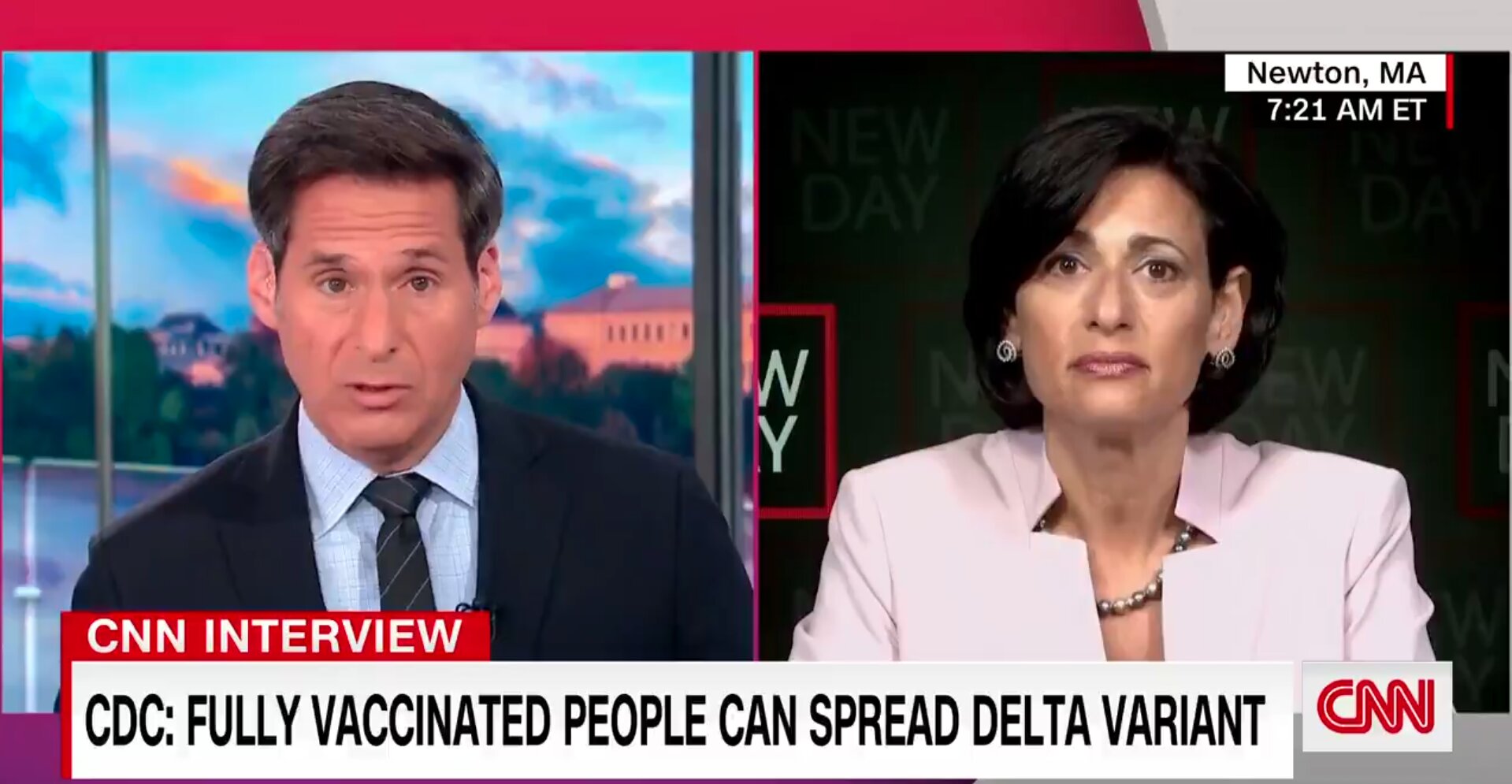 CDC Director Confronted Over Why Vaccinated People ‘Have To Pay the Price’ for the Unvaccinated
