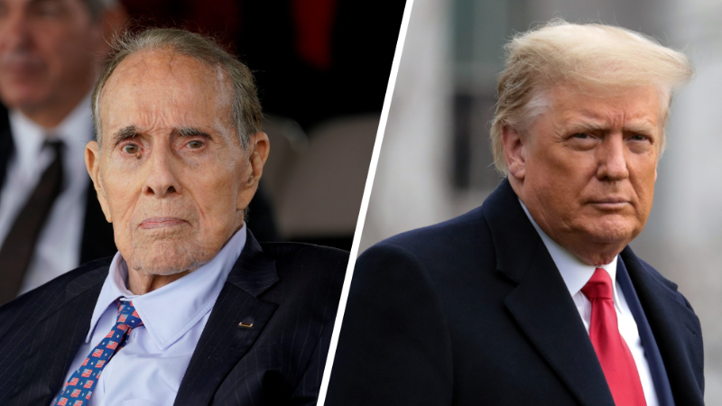Bob Dole: I’m a ‘Trumper,’ but ‘He Lost’ and I’m ‘Sort of Trumped Out’